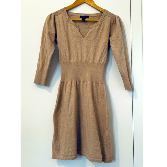 Mango Dresses & Skirts - 💛 Mango Beige Knit Dress